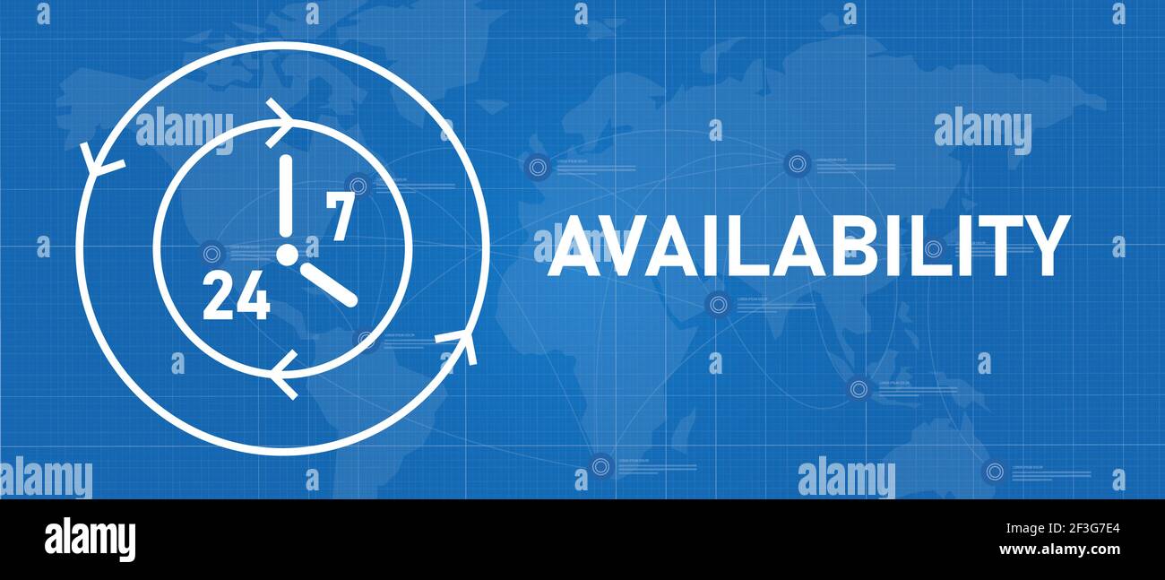 Disponibilité 24h/24 - 7j/7